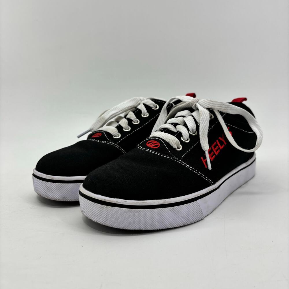 Heelys Sneakers Boys 5 Youth Black Canvas Lace Up Pro 20 / HE100757
